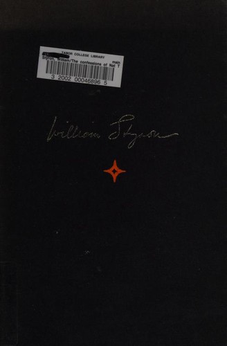 William Styron: The confessions of Nat Turner (1967, Random House)