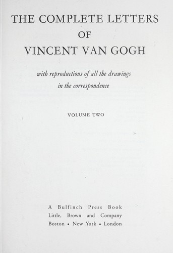 Vincent van Gogh: Complete letters of Vincent Van Gogh (Volume 2) (2000, Little, Brown)
