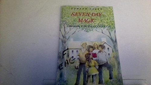Edward Eager: Seven-day magic (1986, Harcourt Brace Jovanovich)