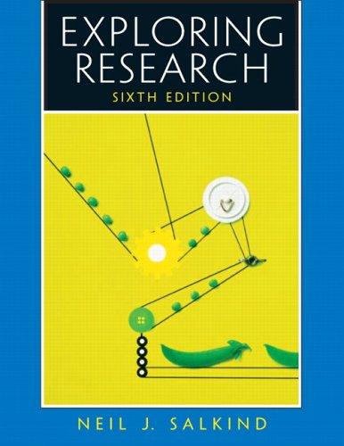 Neil J. Salkind: Exploring Research (6th Edition) (Paperback, 2005, Prentice Hall)