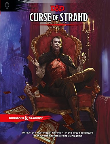 Wizards RPG Team: Curse of Strahd: A Dungeons & Dragons Sourcebook (D&D Supplement) (2016, Wizards of the Coast)
