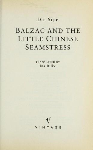 Sijie Dai: Balzac and the little Chinese seamstress (2002)