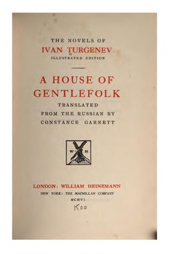 Ivan Sergeevich Turgenev: The diary of a superfluous man (1971, Books for Libraries Press)