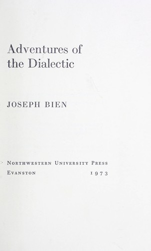 Maurice Merleau-Ponty: Adventures of the dialectic (1973, Northwestern University Press)