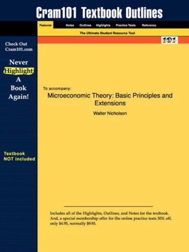 Walter Nicholson: Microeconomic Theory (Paperback, 2006, AIPI)