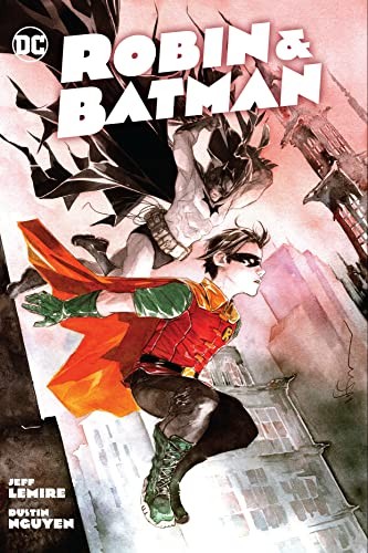 Jeff Lemire, Dustin Nguyen, Benjamin Rivière (french translator): Robin & Batman (Hardcover, French language, 2022, DC Comics)