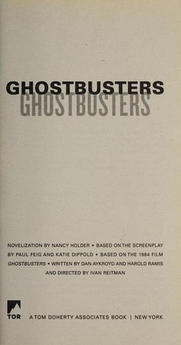 Nancy Holder: Ghostbusters (2016)