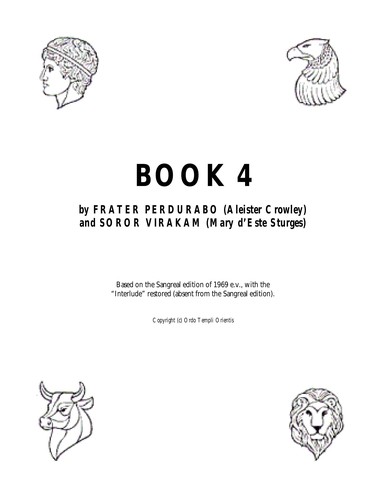 Aleister Crowley: Book 4 (1974, Gordon Press)