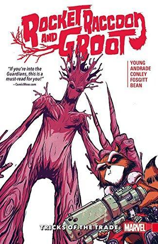 Skottie Young, 
                            
                                
                                    Filipe Andrade
                            
                        : Rocket Raccoon & Groot Vol. 1 (2016)