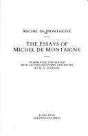 Michel de Montaigne: Montaigne (Hardcover, 1992, Viking Adult)