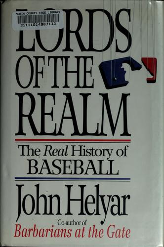 John Helyar: Lords of the realm (1994, Villard Books)