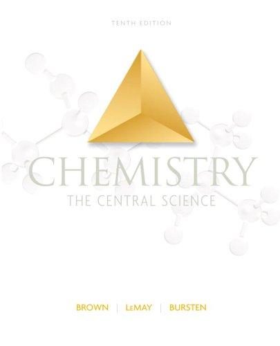Theodore L. Brown, Theodore E. Brown, H. Eugene Lemay, Bruce E. Bursten, Catherine Murphy, Patrick Woodward, Theodore E Brown, Bruce E Bursten: Chemistry (Hardcover, 2006, Pearson Prentice Hall)