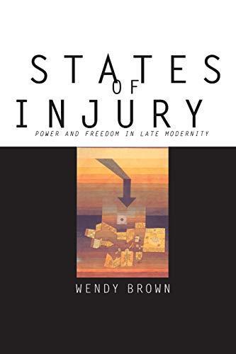Wendy Brown: States of Injury (1995, Princeton University Press)