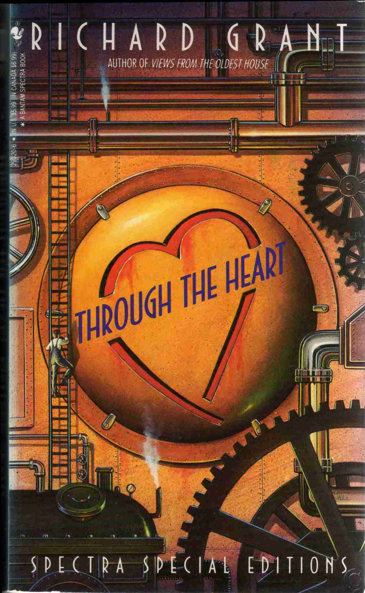 Richard Grant: Through the Heart (Paperback, 1992, Spectra)