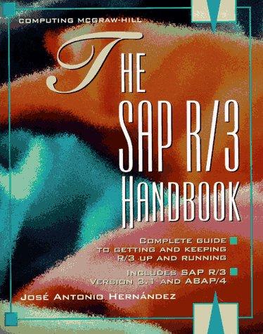 José Antonio Hernández: The SAP R/3 handbook (1997, McGraw-Hill)