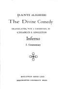 Dante Alighieri: Inferno: Part I : Text and Translation : Part II (Hardcover, 1970, Princeton Univ Pr)
