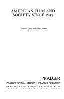 Leonard Quart: American film and society since 1945 (1984, Praeger)