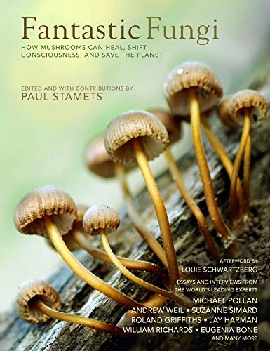 Suzanne Simard, Michael Pollan, Paul Stamets, Eugenia Bone, Louie Schwartzberg, Roland Griffiths PHD, Jay Harman, William RIchards PHD, Andrew Weil MD: Fantastic Fungi (2019, Earth Aware Editions)