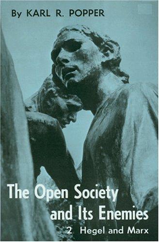 Karl Popper: The Open Society and Its Enemies: The High Tide of Prophecy (Hardcover, 1971, Princeton Univ Pr)
