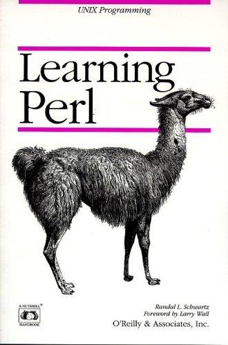 Randal L. Schwartz: Learning Perl (1993, O'Reilly & Associates)