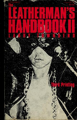 Larry Townsend: The leatherman's handbook II (1989, Carlyle Communications)