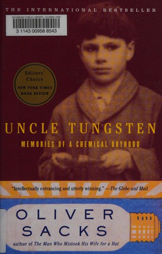 Oliver Sacks: Uncle Tungsten (2002, Vintage Canada)