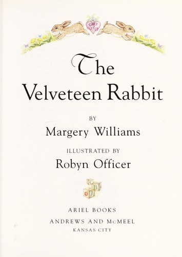 Margery Williams Bianco: The Velveteen Rabbit (1991, Andrews and McMeel, Andrews McMeel Publishing)