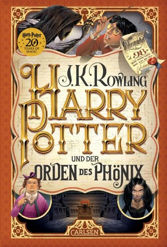 J.K. Rowling, J.K Rowling: Harry Potter und der Orden des Phönix (Hardcover, German language, 2018, Carlsen)
