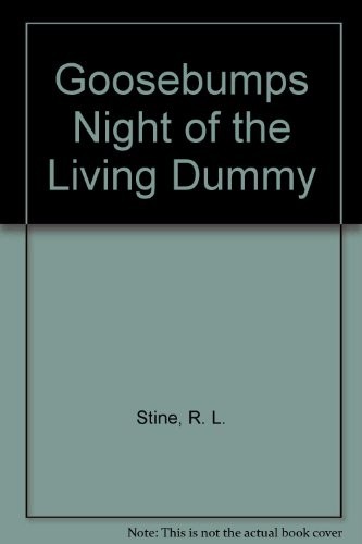 R. L. Stine: Night of the Living Dummy (1993, Perfection Learning Prebound)