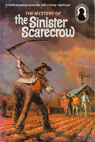 Alfred Hitchcock: The Mystery of The Sinister Scarecrow (Paperback, 1979, Random House)