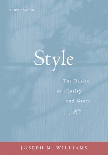 Joseph M. Williams: Style (Paperback, 2008, Longman)