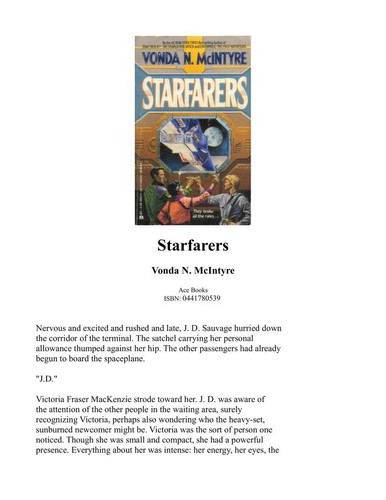 Vonda N. McIntyre: Starfarers (1989, Ace Books)