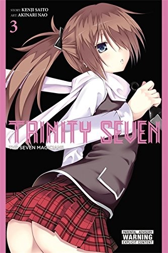 Kenji Saitou: Trinity Seven, Vol. 3 (Paperback, Yen Press)