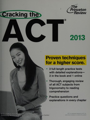 Geoff Martz: Cracking the ACT (2013, Random House)