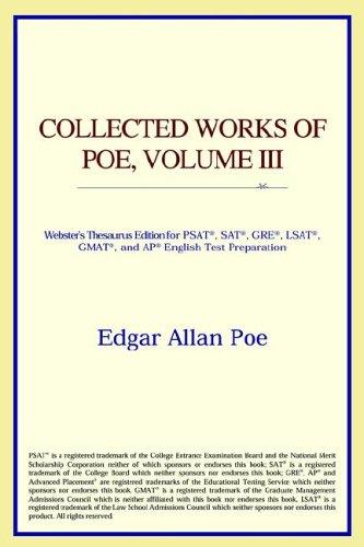 ICON Reference: Collected Works of Poe, Volume III (Webster's Thesaurus Edition) (Paperback, 2006, ICON Reference)