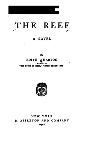 Edith Wharton: The reef. (1965, Scribner)