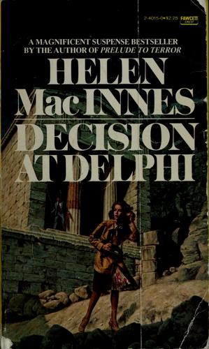 Helen MacInnes: Decision at Delphi (1960, Fawcett)