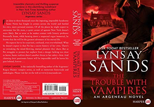 Lynsay Sands: The Trouble With Vampires (Paperback, 2019, HarperLuxe)
