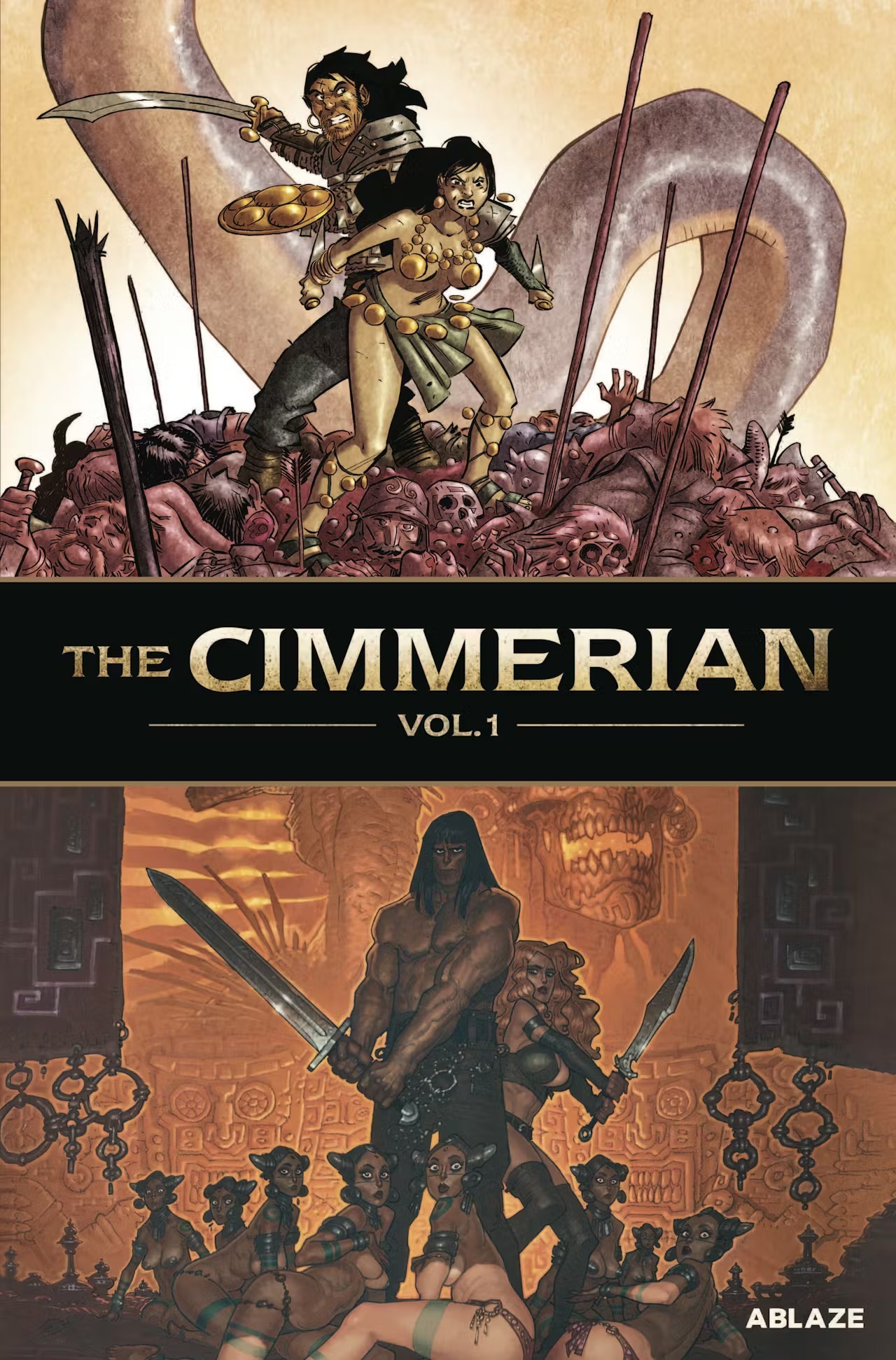 Jean-David Morvan, Pierre Alary, R. E. Howard: The Cimmerian Vol 1 (EBook, 2024, Ablaze, LLC)