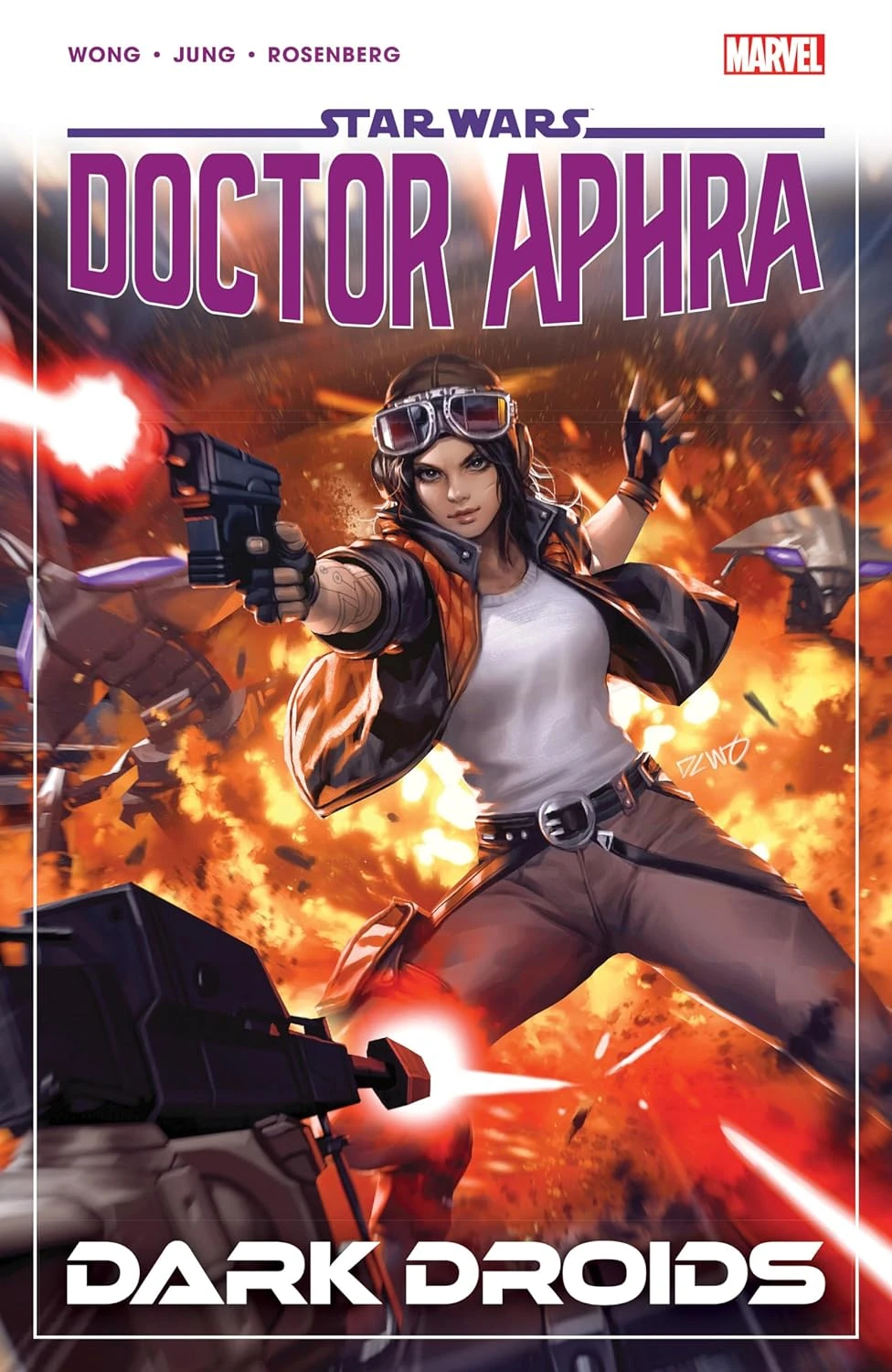 Alyssa Wong, Minkyu Jung, Jethro Morales, Ashley Witter: Star Wars: Doctor Aphra Vol. 7 - Dark Droids (GraphicNovel, 2024, Marvel Comics)