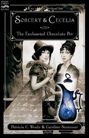 Patricia C. Wrede, Caroline Stevermer: Sorcery & Cecelia, Or, the Enchanted Chocolate Pot (Magic Carpet Books) (2004, Turtleback Books Distributed by Demco Media)