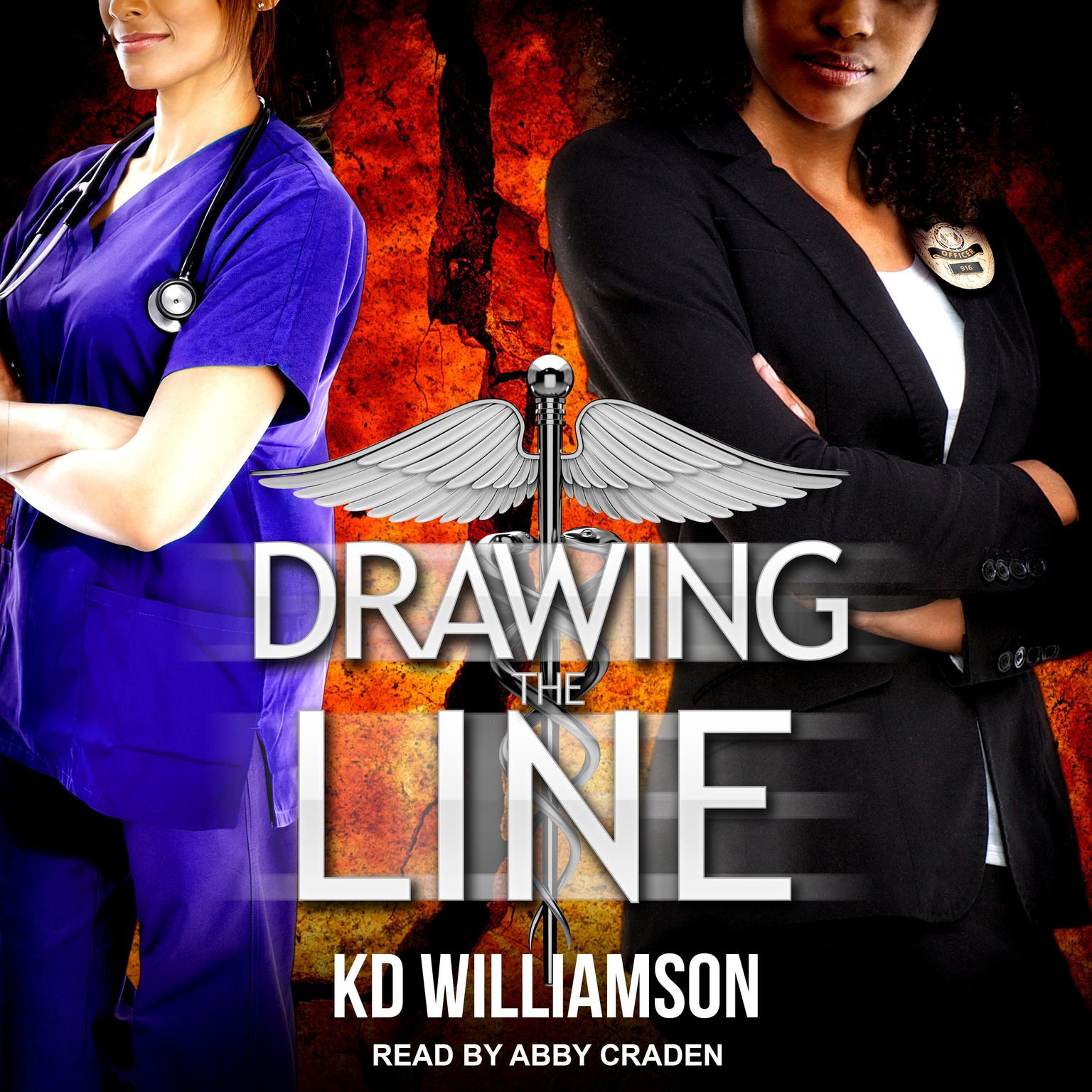 Abby Craden, KD Williamson: Drawing the Line (AudiobookFormat, 2019, Ylva)