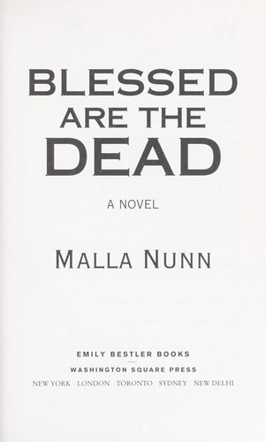Malla Nunn: Blessed are the dead (2012, Atria Books)