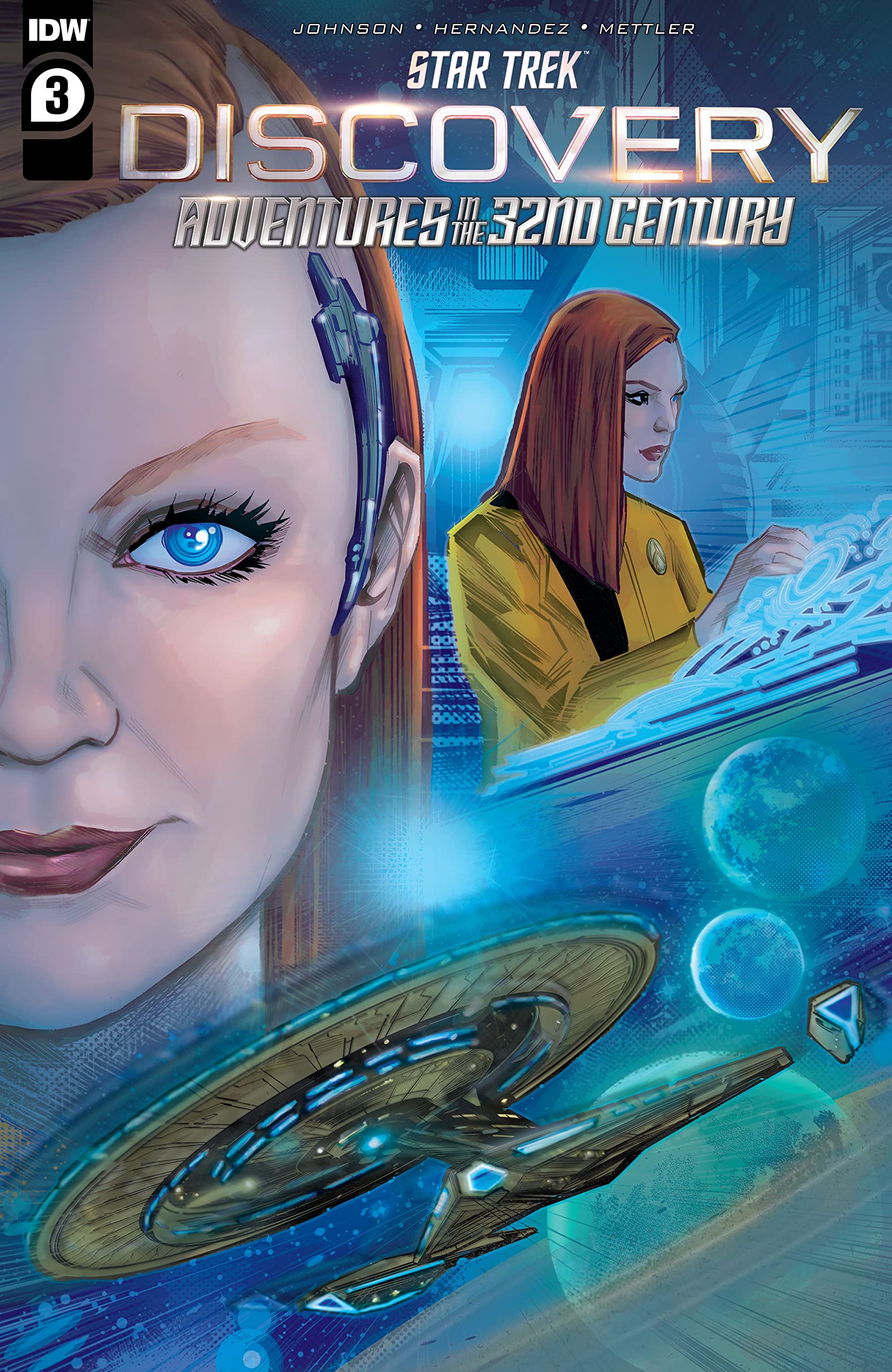 Kirsten Beyer, Mike Johnson: Star Trek: Discovery - Adventures in the 32nd Century #3 (EBook, 2022, IDW)