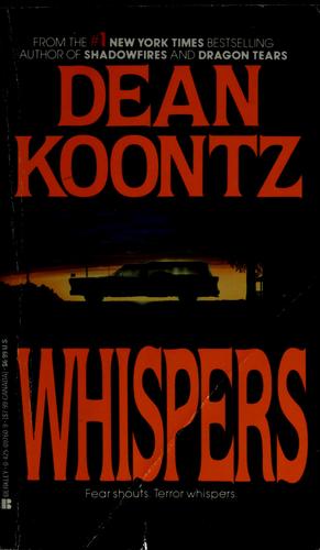 Dean Koontz: Whispers (1980, Berkley Books)
