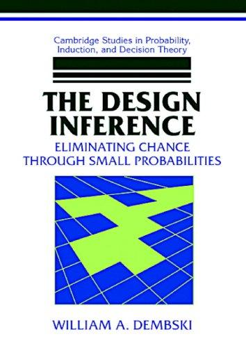 William A. Dembski: The Design Inference (Paperback, 2006, Cambridge University Press)