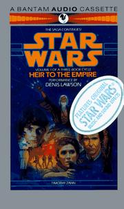 Timothy Zahn: Heir to the Empire (Star Wars: The Thrawn Trilogy, Vol. 1) (1991, Random House Audio)
