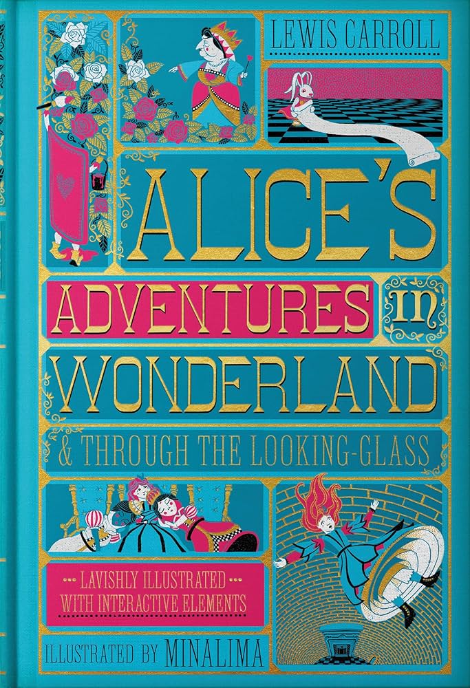Lewis Carroll: Alice's Adventures in Wonderland and Through the Looking-Glass by Lewis Carroll (2021, Independently Published)