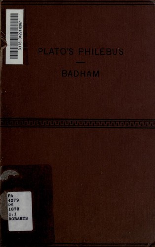 Platone: Philebus (1878, Williams and Norgate)