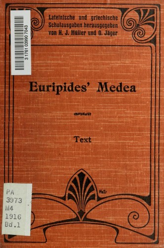 Euripides, Euripides: Euripides' Medea (Greek language, 1916, Velhagen & Klasing)